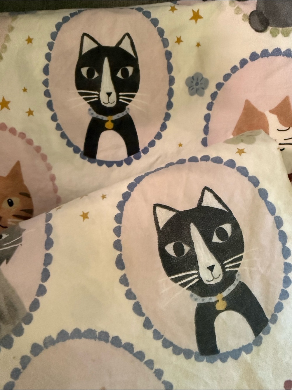 Pottery Barn Kids Twin Sheet Set - Cats - Picture 4 of 4